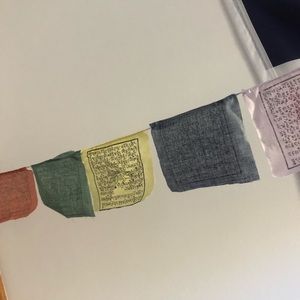 Tibetan prayer flags